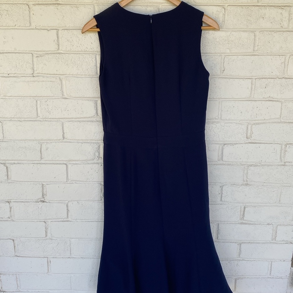 Pendleton Travel Tricotine All Day Dress in Navy - Picture 6 of 8
